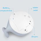 Light Up Whale Bathtub Toy For Kids