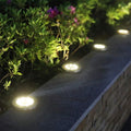 LED Solar In-Ground Pathway Lights - Solar Driveway & Sidewalk Ground Lighting