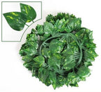 Lush Evergreen Ivy Garland Hanging Vines – Realistic Silk Leaf Wall & Garden Decor