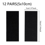 Heavy Weight Hook and Loop Adhesive Mounting Strips – Strong Double-Sided Fasteners for Picture Frames & Wall Hanging