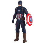 Marvel Superhero Glow Action Figure Set Spider Man Toys, Hulk & Iron Man Mini Collectibles