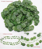 2.1M Artificial Ivy Garland for Wall Decor, Wedding Greenery & Home Styling