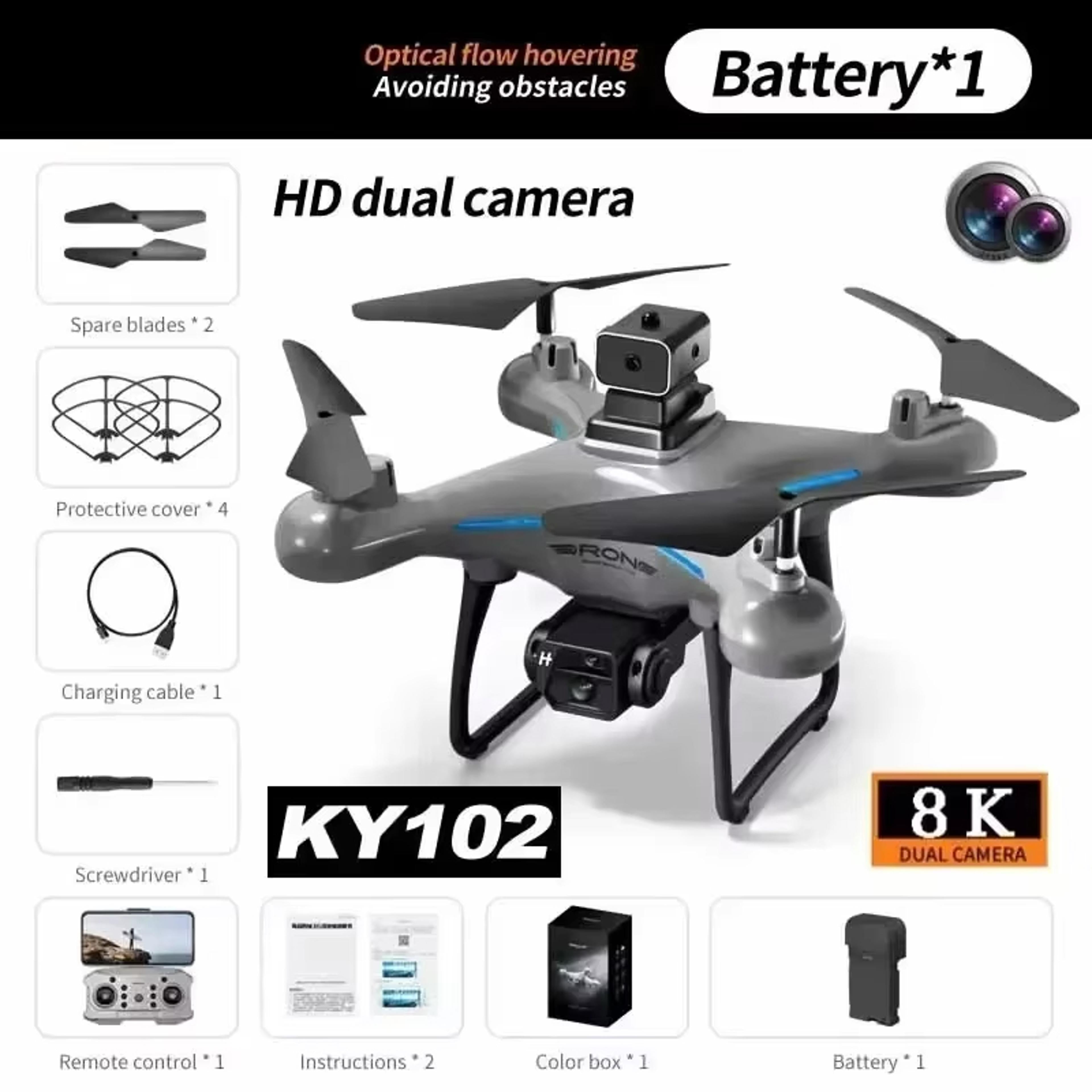 8K Professional Drone with Dual Camera Brushless Quadcopter 10000M Range & Obstacle Avoidance