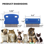 Pet Comb: Tear Stain Remover for Dogs & Cats - Gentle Grooming Tool
