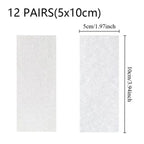 Heavy Weight Hook and Loop Adhesive Mounting Strips – Strong Double-Sided Fasteners for Picture Frames & Wall Hanging