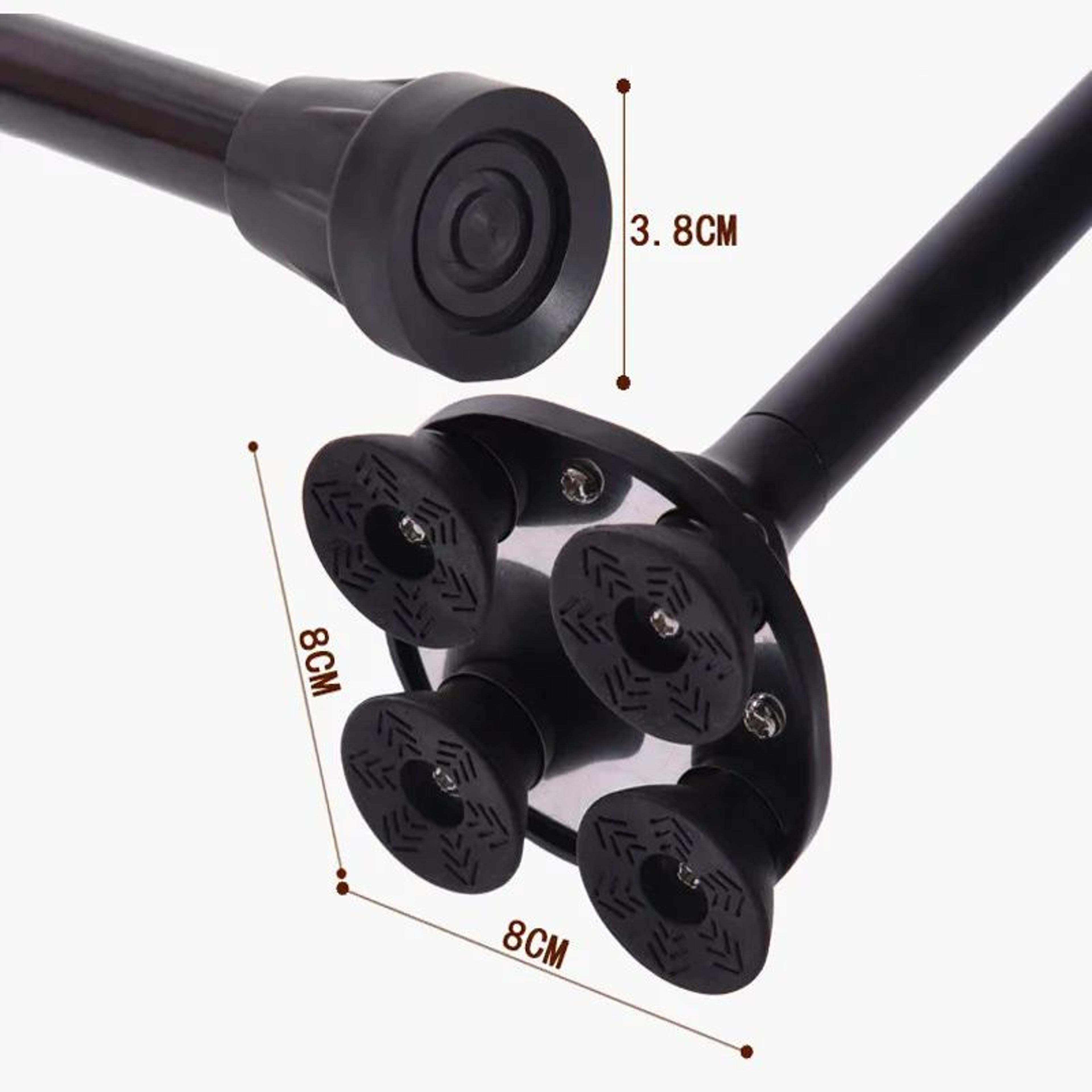 Premium Retractable Adjustable Walking Cane with LED Light for Seniors & Elders
