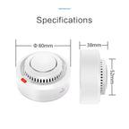 Smart WiFi Smoke Detector Alarm with 85dB Alert and App Control for Home Safety